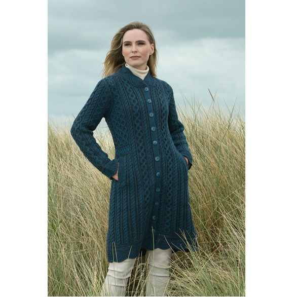 Woodford - V-Neck Irish Wool Sweater – Irish Design House