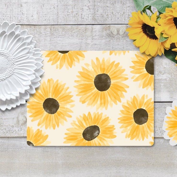 Sunflower Cork Backed Placemats (S/4)