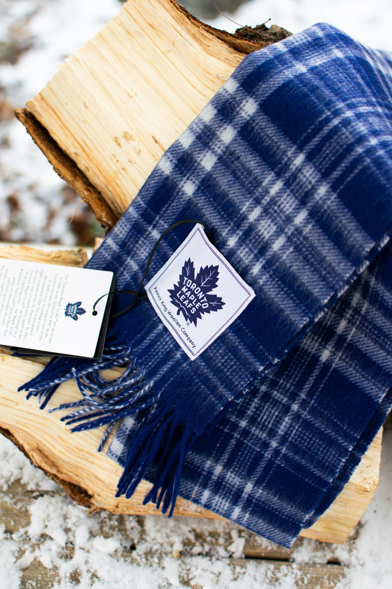 NHL Tartan Lambswool Scarves