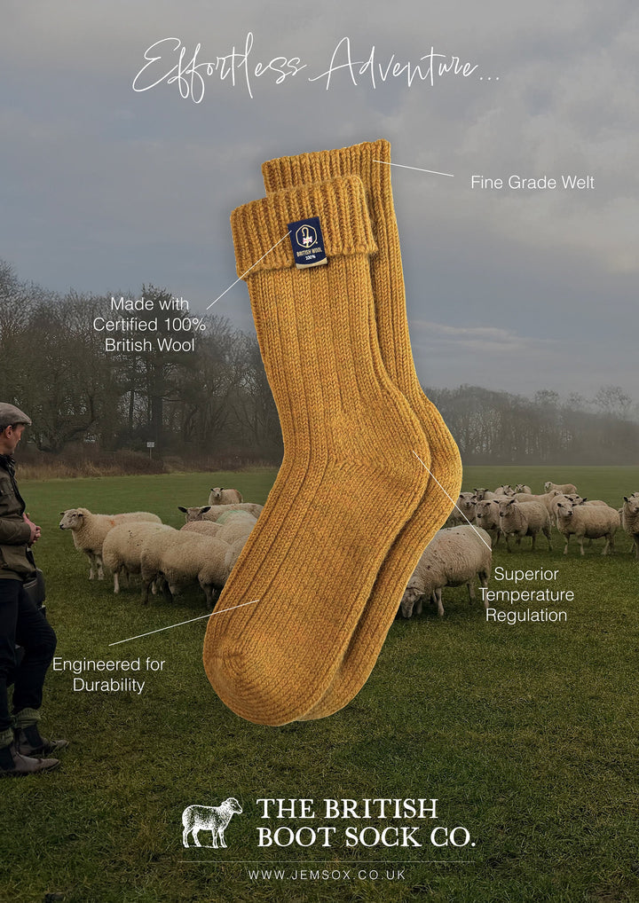 Jemsox - 100% British Wool Socks