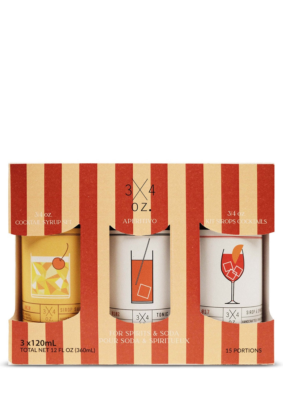 Tonic Honey Sour Spritz Syrup set