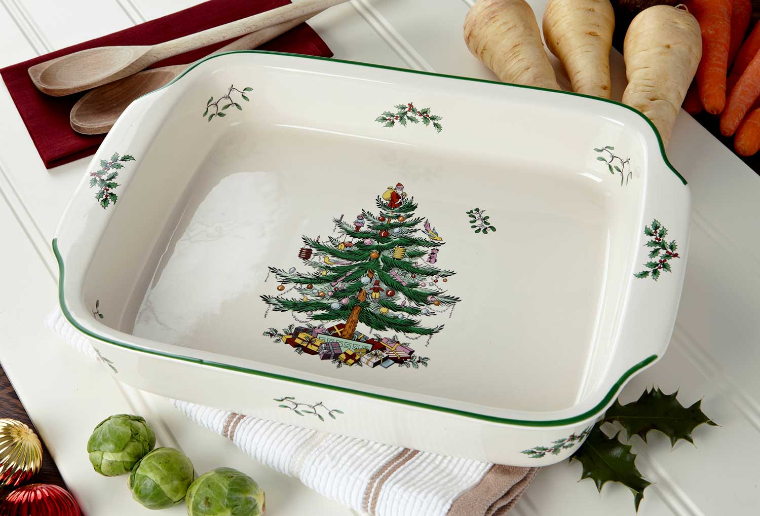 Spode Rectangular Baker