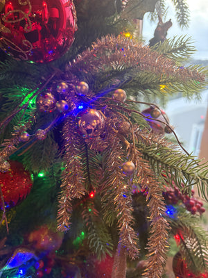 Vintage Tinsel Spray