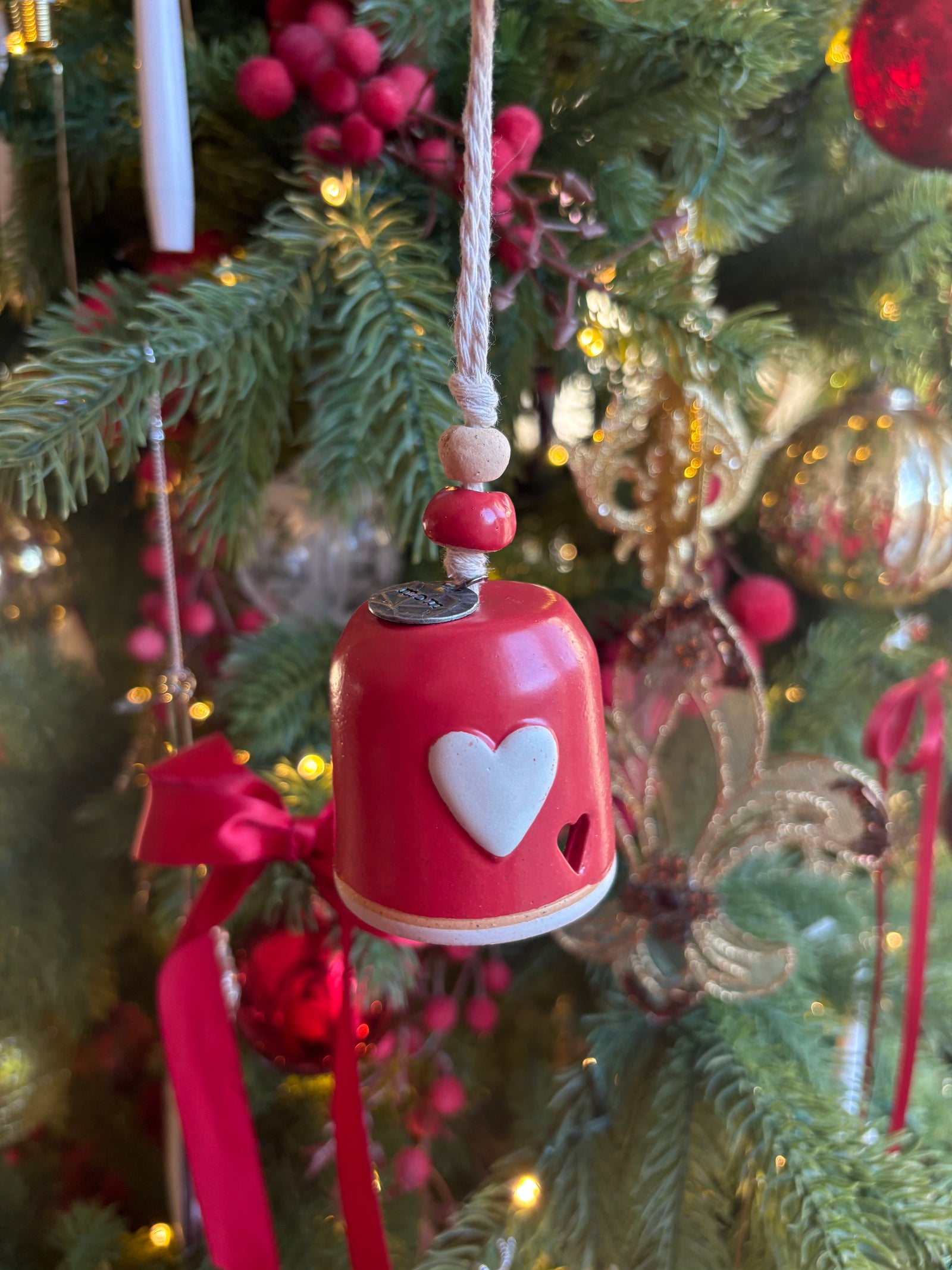 Mini Inspired Holiday Bell - Mom