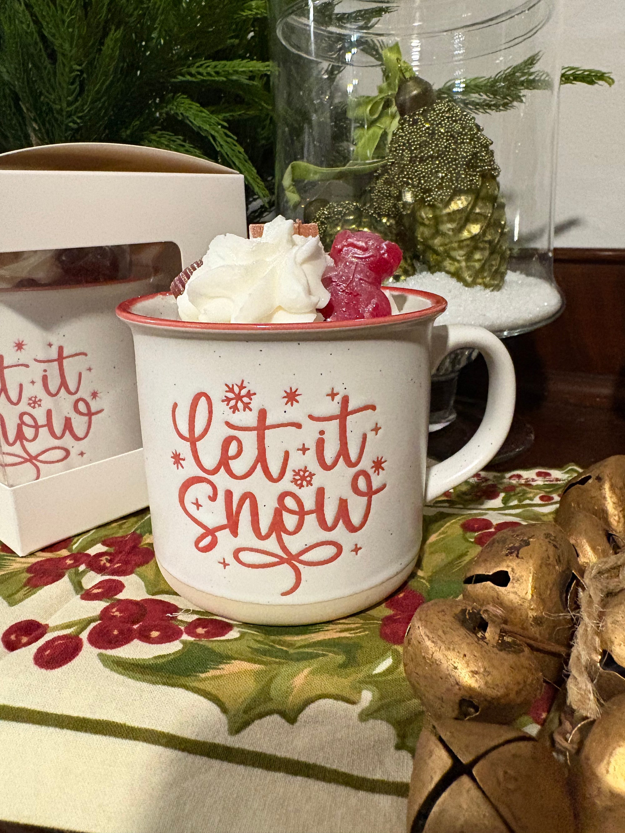 Whipped Hot Chocolate Dessert Candles