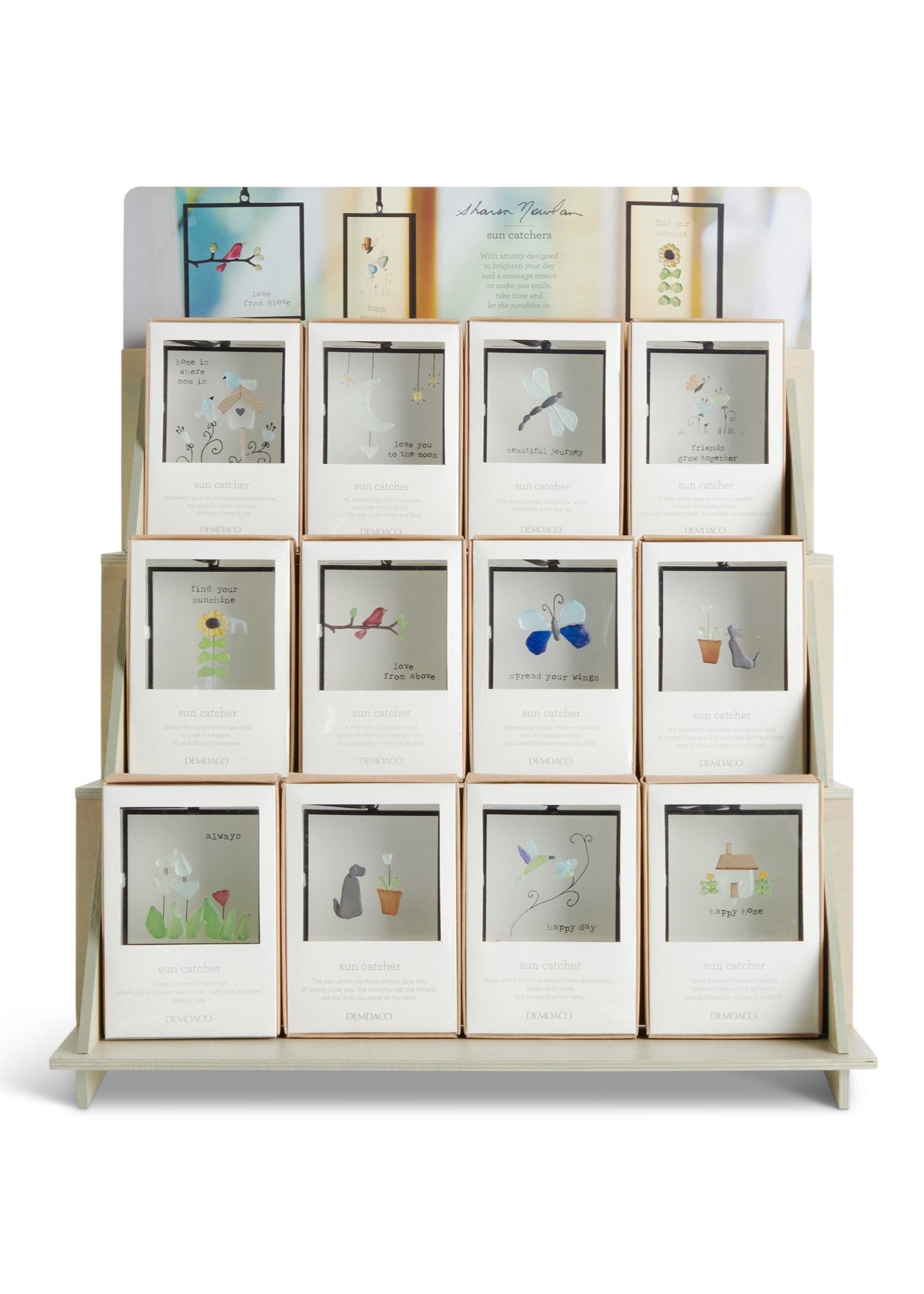 Seaglass-Style Suncatchers