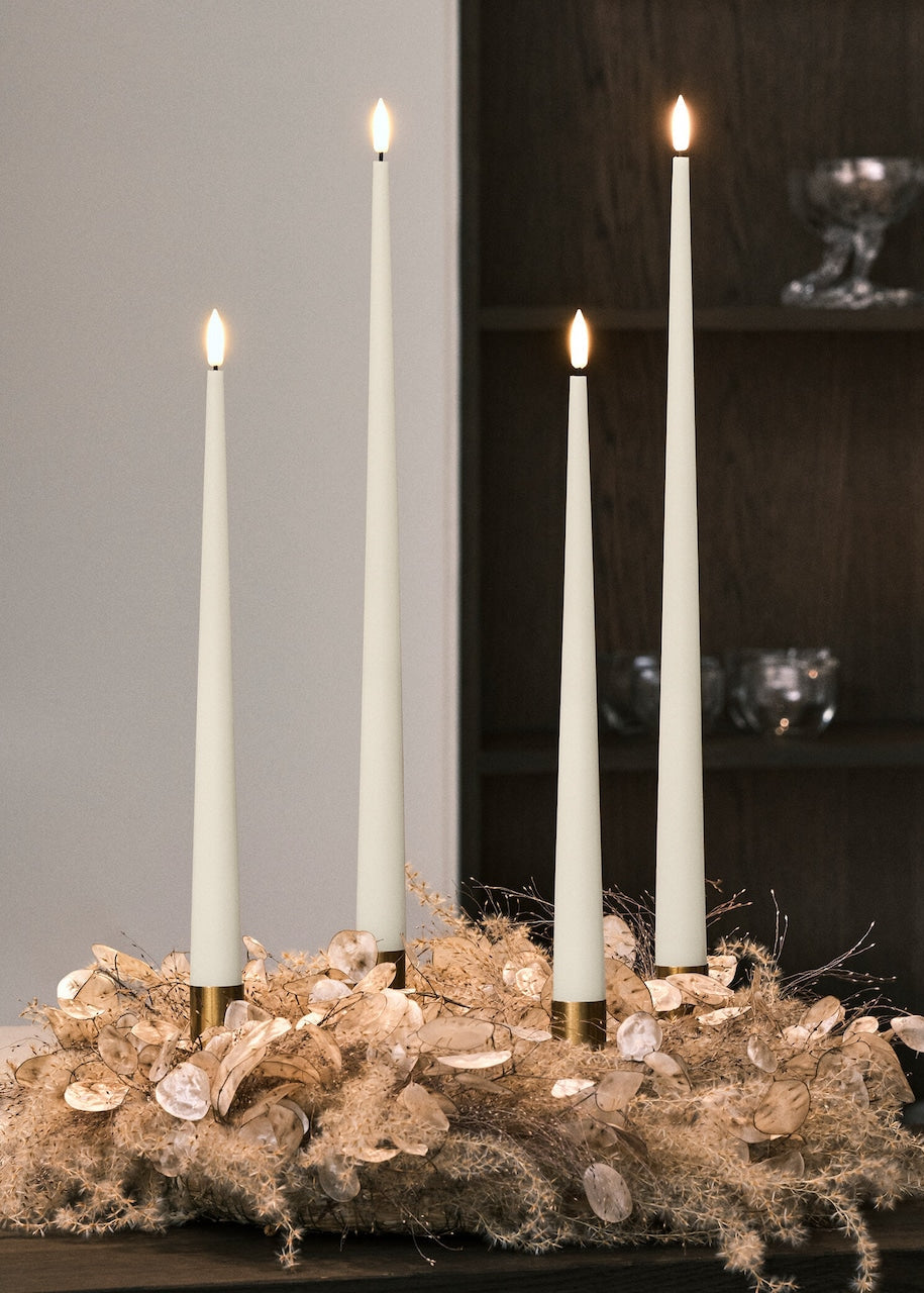 LED Ester & Erik Taper Candles - Warm White