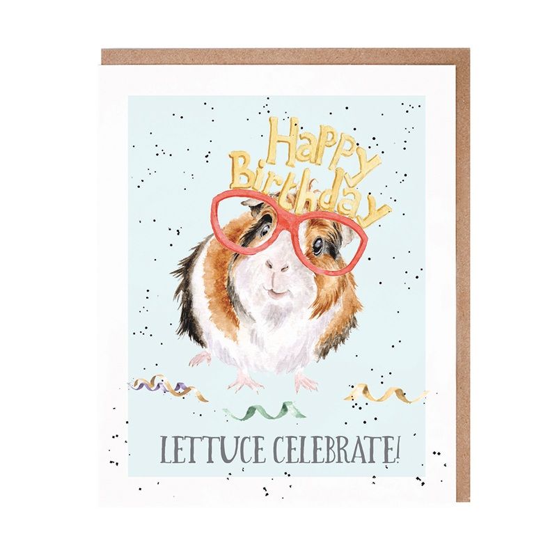 Lettuce Celebrate - Wrendale Occasion Card