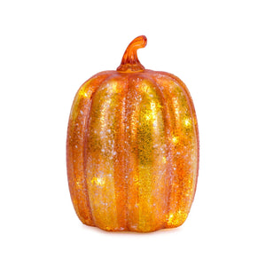 LED Frosted Glass Pumpkins