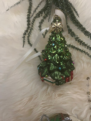 Vintage Style Christmas Tree Ornament