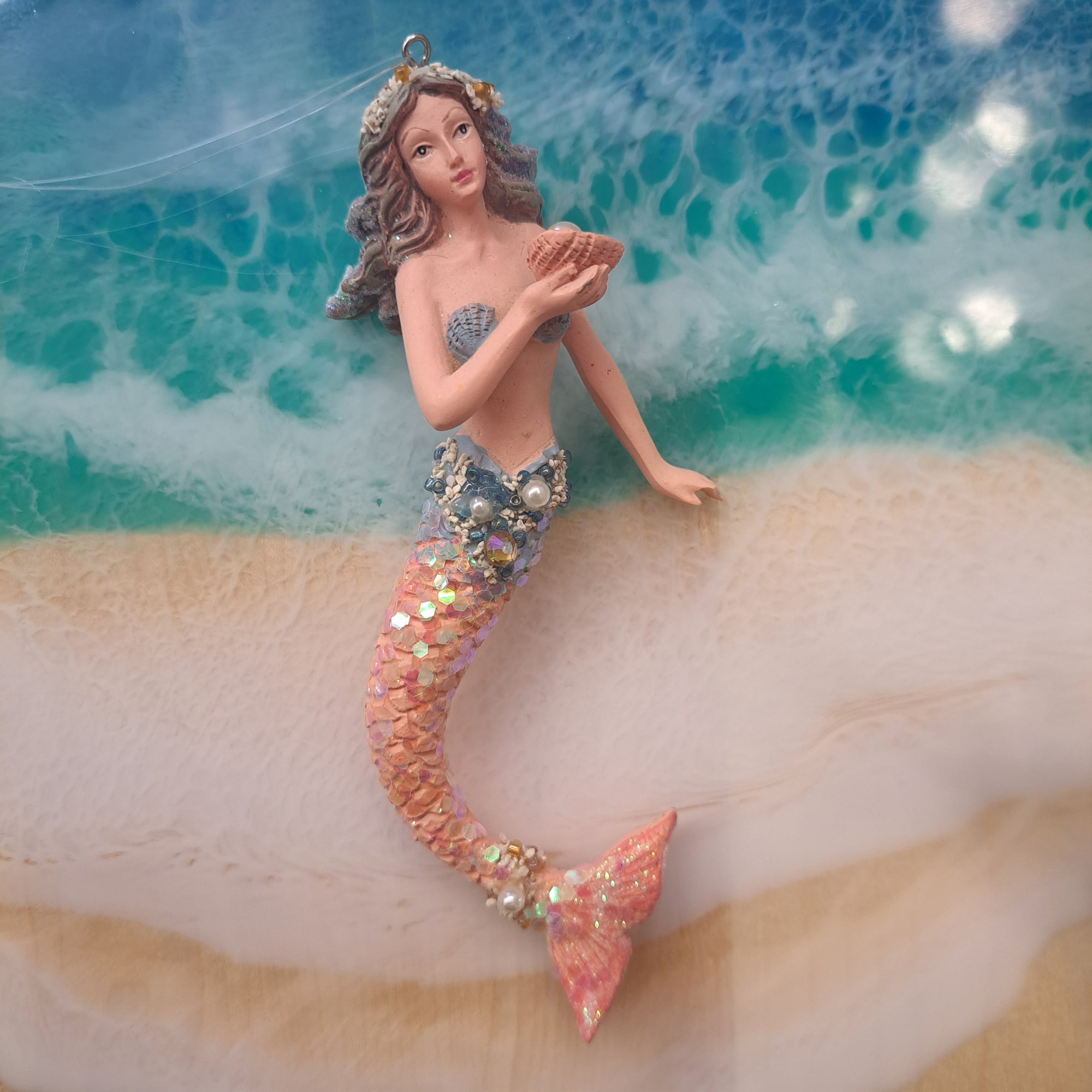 Jewelled Mermaid Ornament