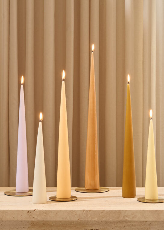 Matte Gold Candle Plate