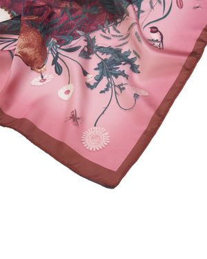 Bunny Narrative Square Scarf