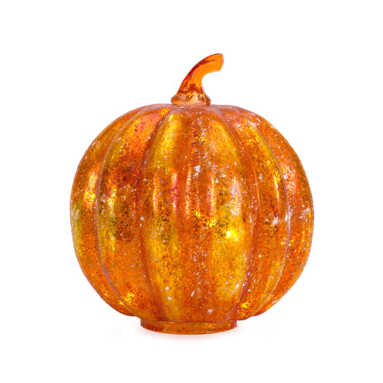 LED Frosted Glass Pumpkins