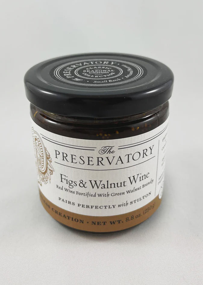 Figs & Walnut Wine Preserves by The Preservatory