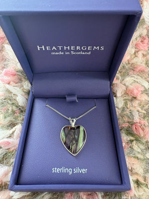 Heathergems Heart Necklace