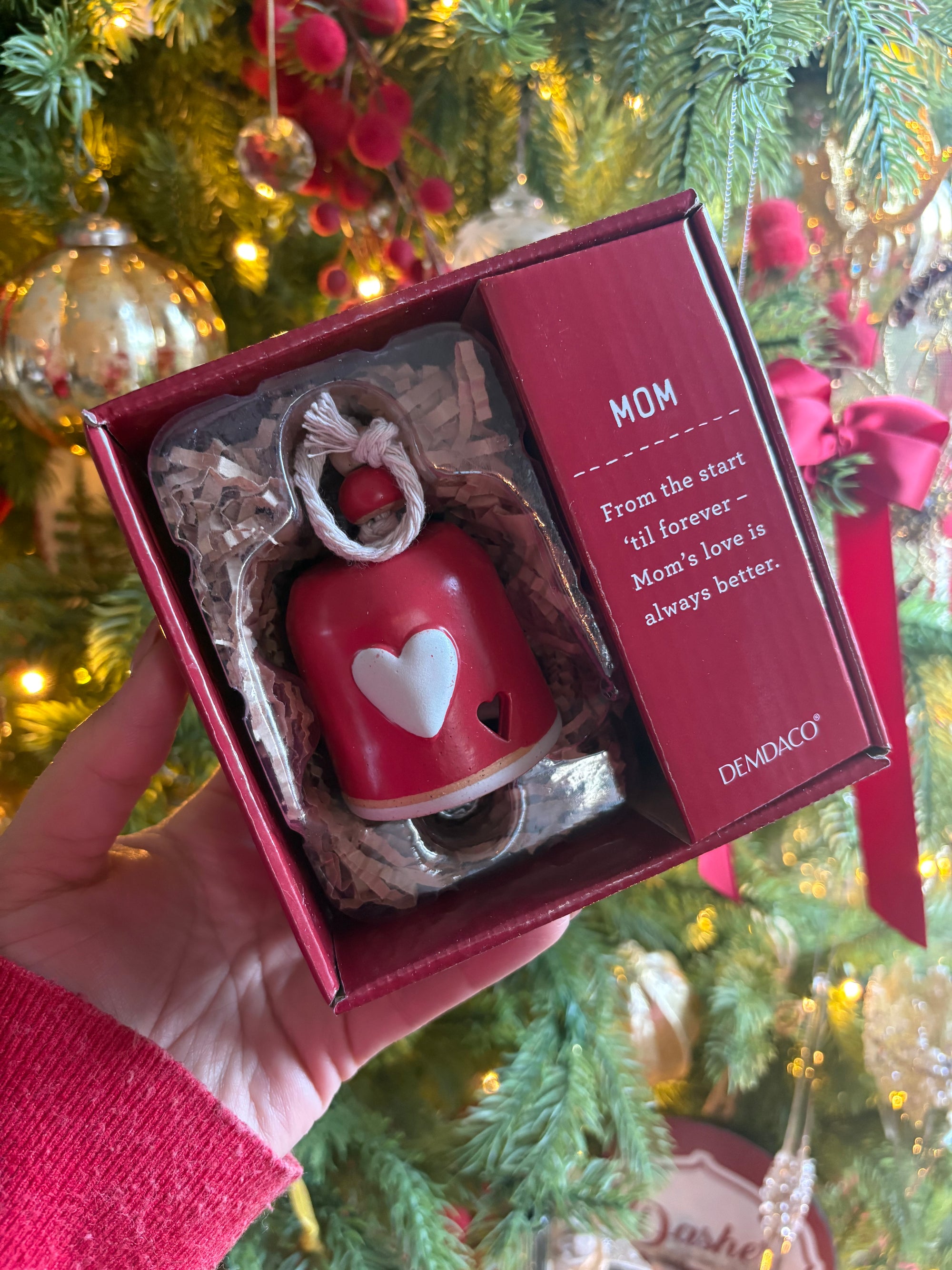 Mini Inspired Holiday Bell - Mom