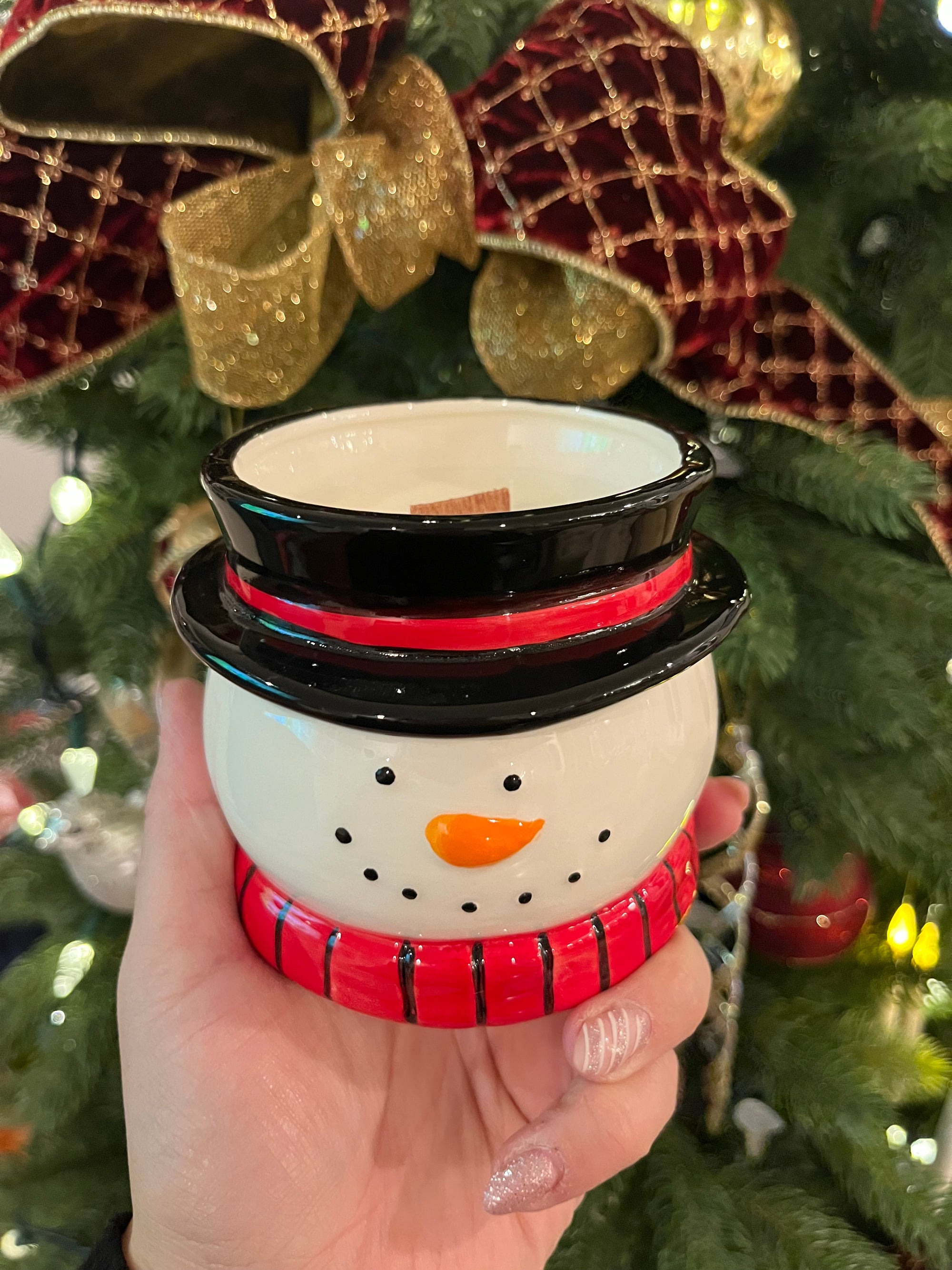 Frosty the Snowman Candle