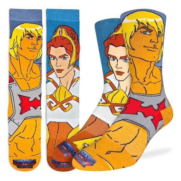 Masters of the Universe - He-Man & Teela Socks