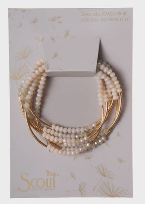 Scout Wrap - Ivory Combo Gold
