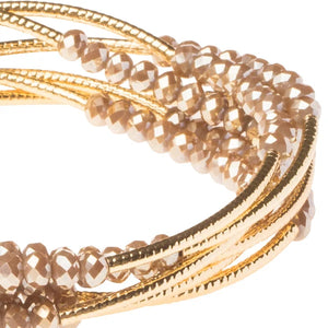 Scout Wrap - Oyster/Gold