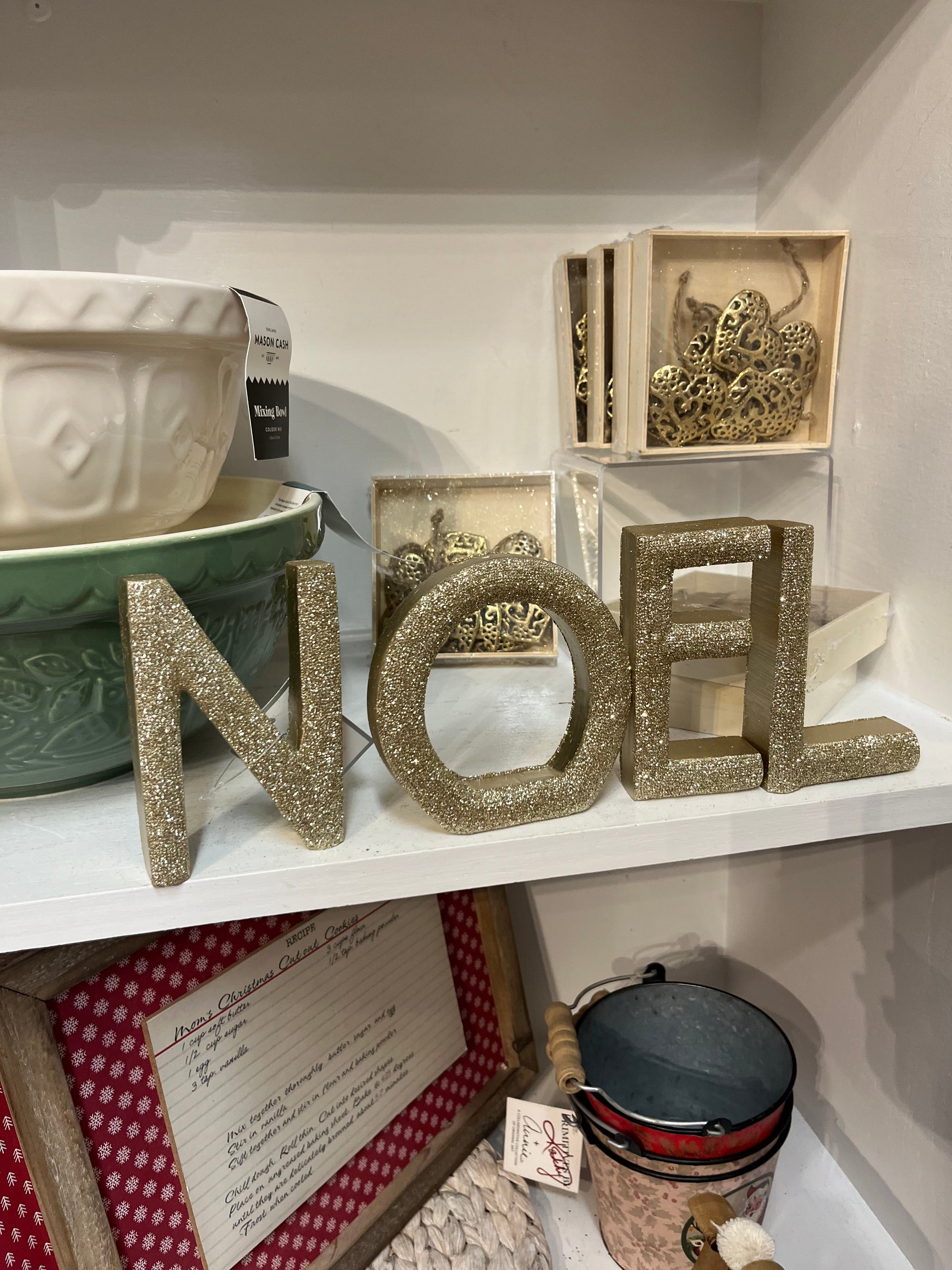 Champagne "NOEL" Letters