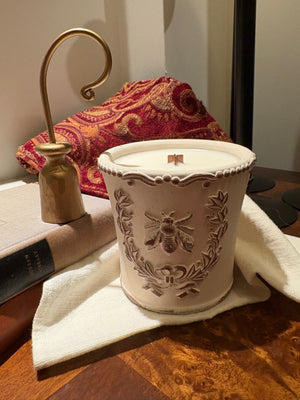 Manorcrest Wood Wick Candle