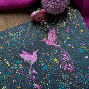 Hummingbird Placemats - Sara Miller x Pimpernel