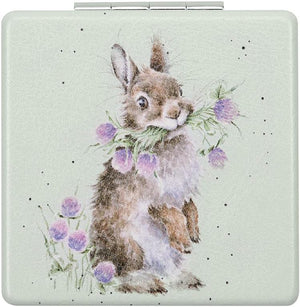 Wrendale Compact Mirror - 'Head Clover Heels'