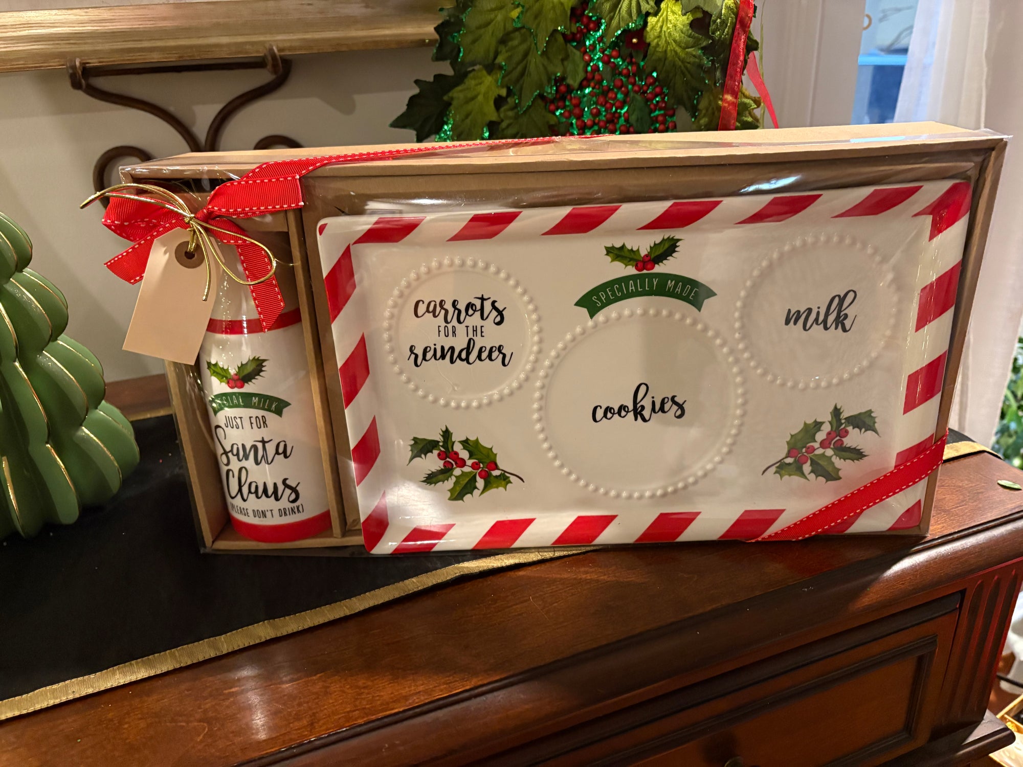 Milk and Cookies Plate