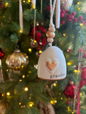 Mini Inspired Holiday Bell - Grandma