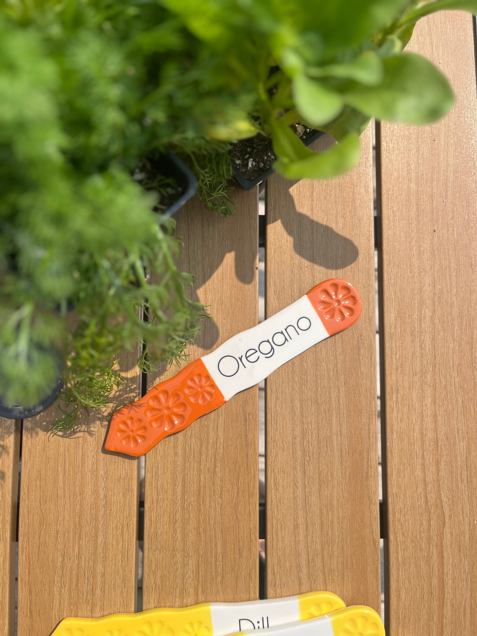 Summer Garden Herb Markers