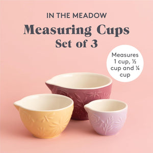'In the Meadow' Measuring Cup Set