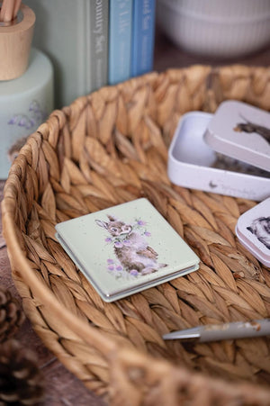Wrendale Compact Mirror - 'Head Clover Heels'