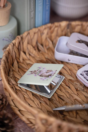 Wrendale Compact Mirror - 'Head Clover Heels'