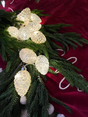 Pinecone LED String Light