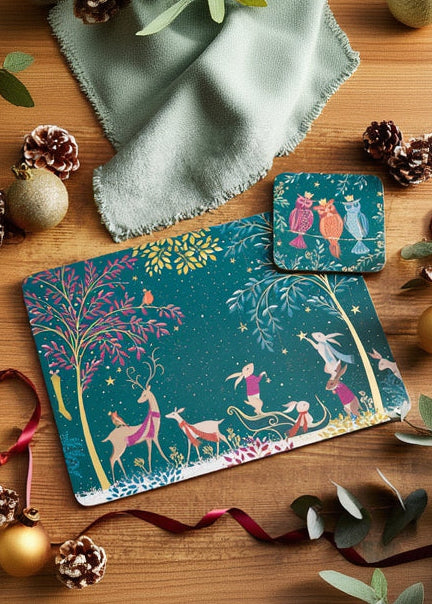 Woodland Tales Placemats Set of 4 - Sara Miller x Pimpernel