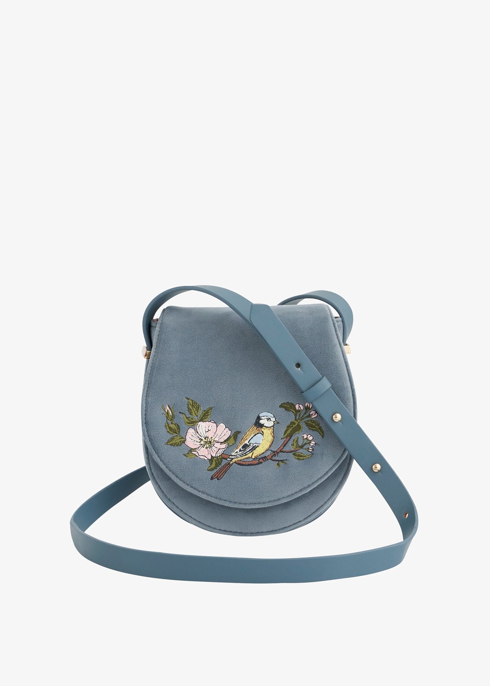 Blue Bird Saddle Bag