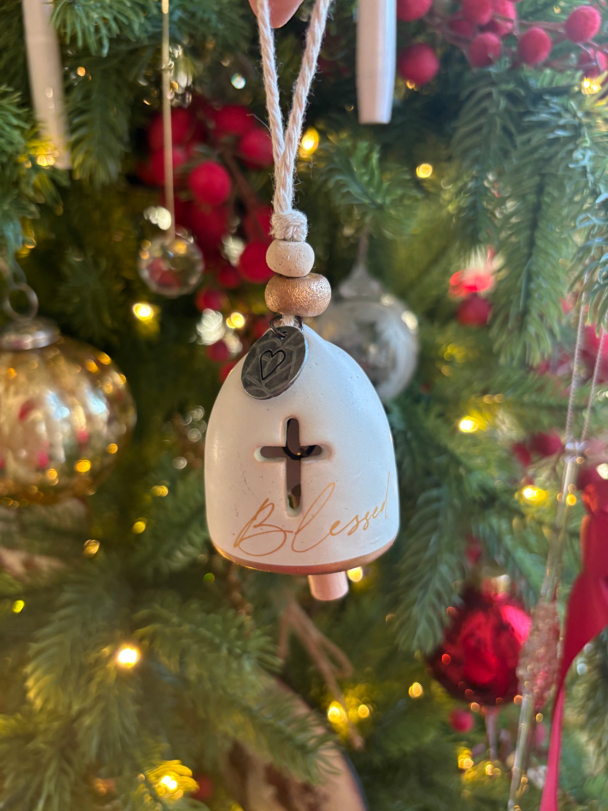 Mini Inspired Holiday Bell - Faith