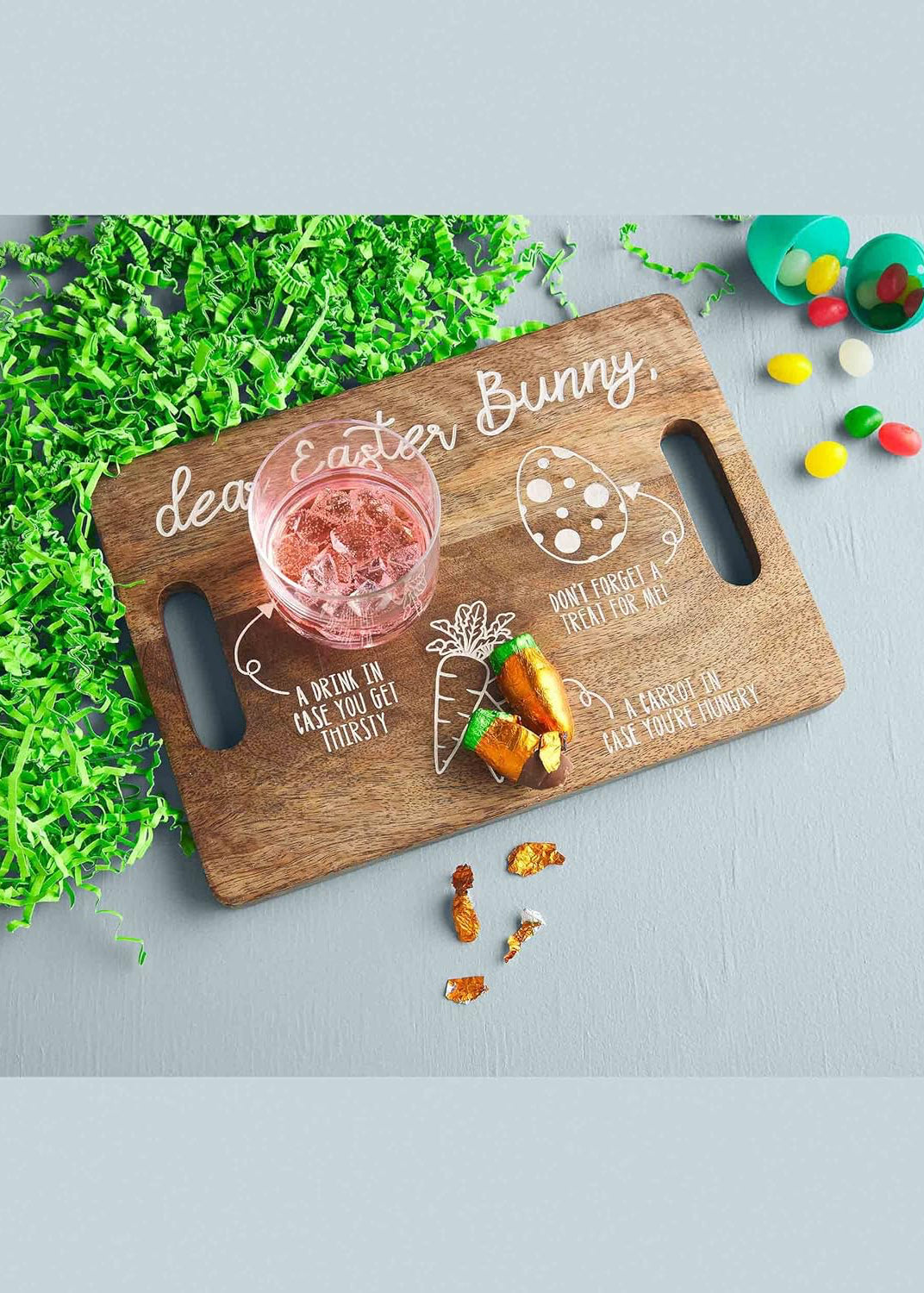 Treats for Easter Bunny Tray