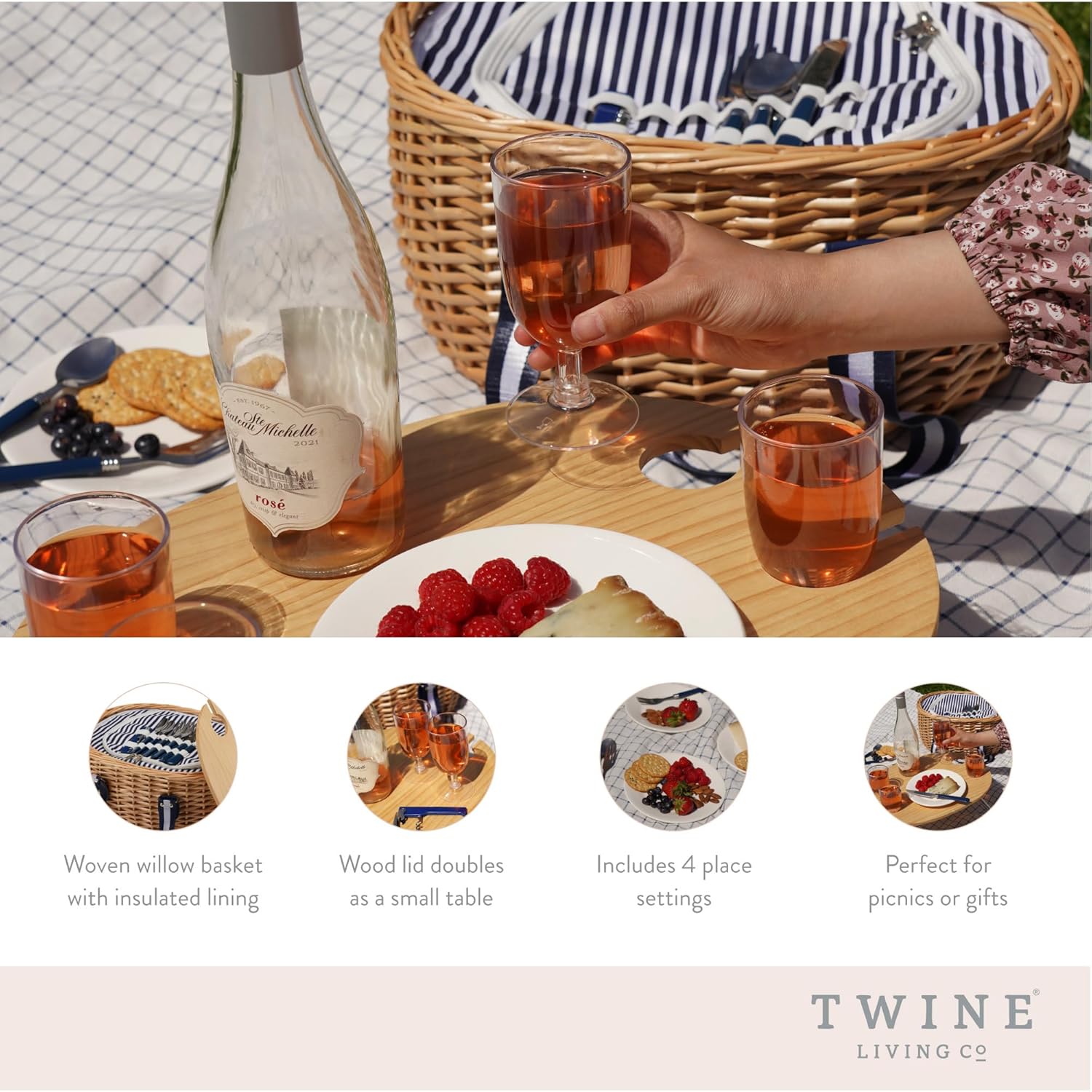 Willow Picnic Basket