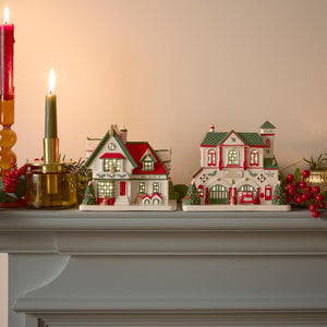 Spode LED Fire Station - Spode Christmas Village