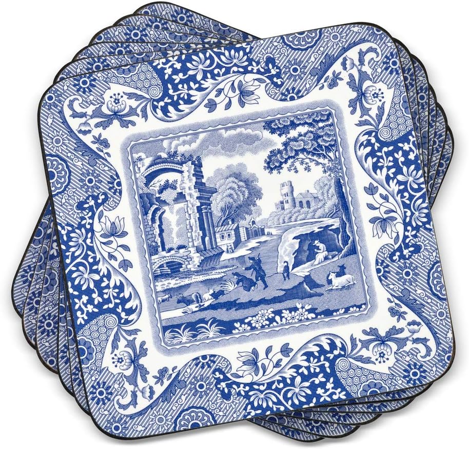 Blue Italian Pimpernel Coasters