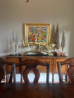 Santa's Sleigh Centrepiece