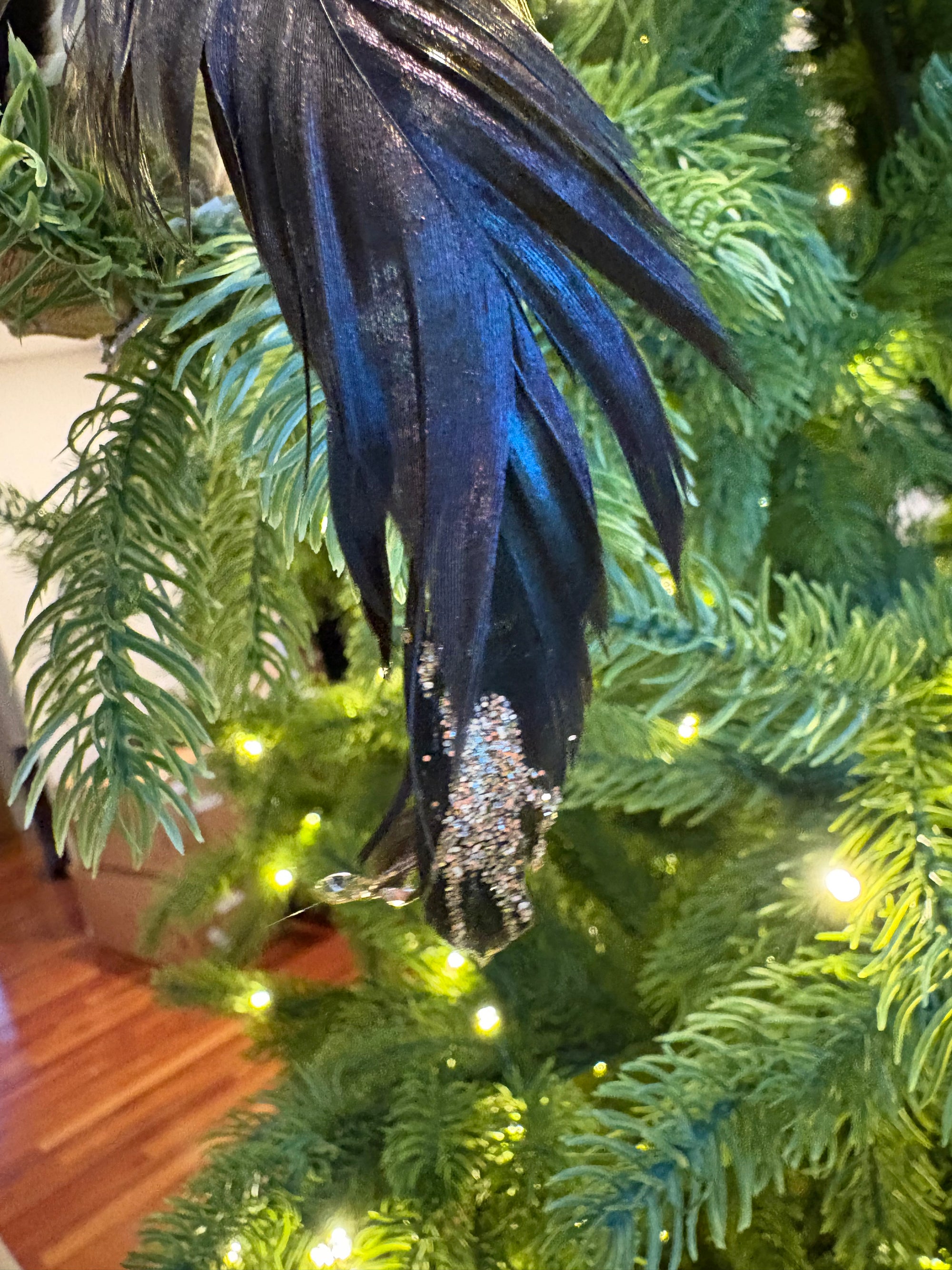 Gilded Songbird Clip Ornament