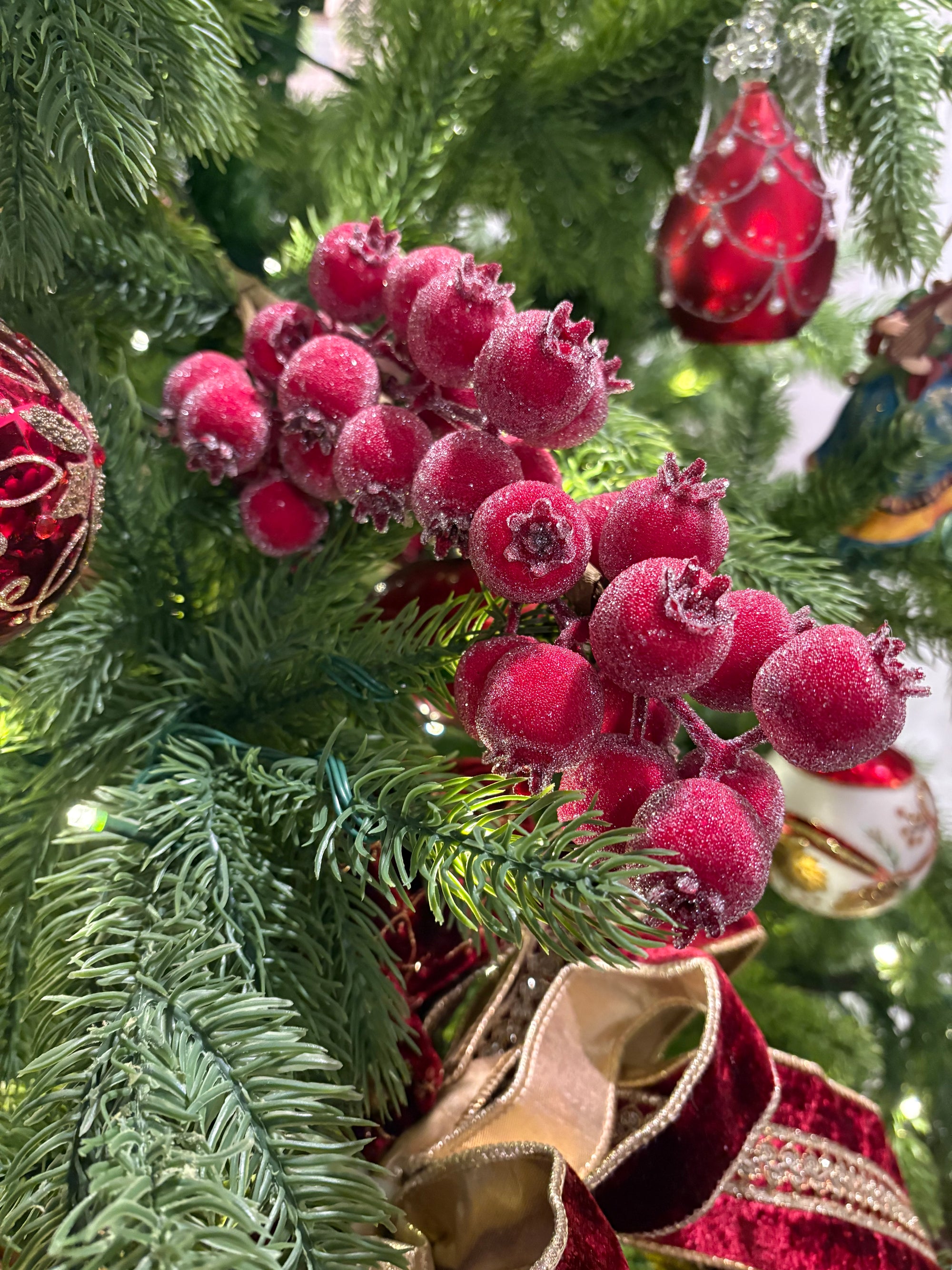 Frosted Winter Berry Spray