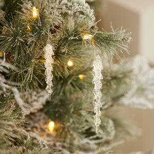 Dripping Icicle Ornaments