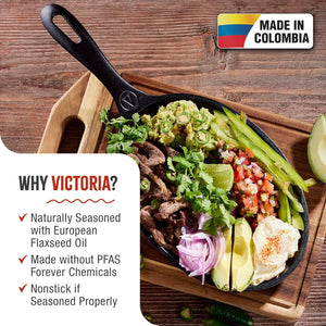 Cast Iron Fajita Skillet