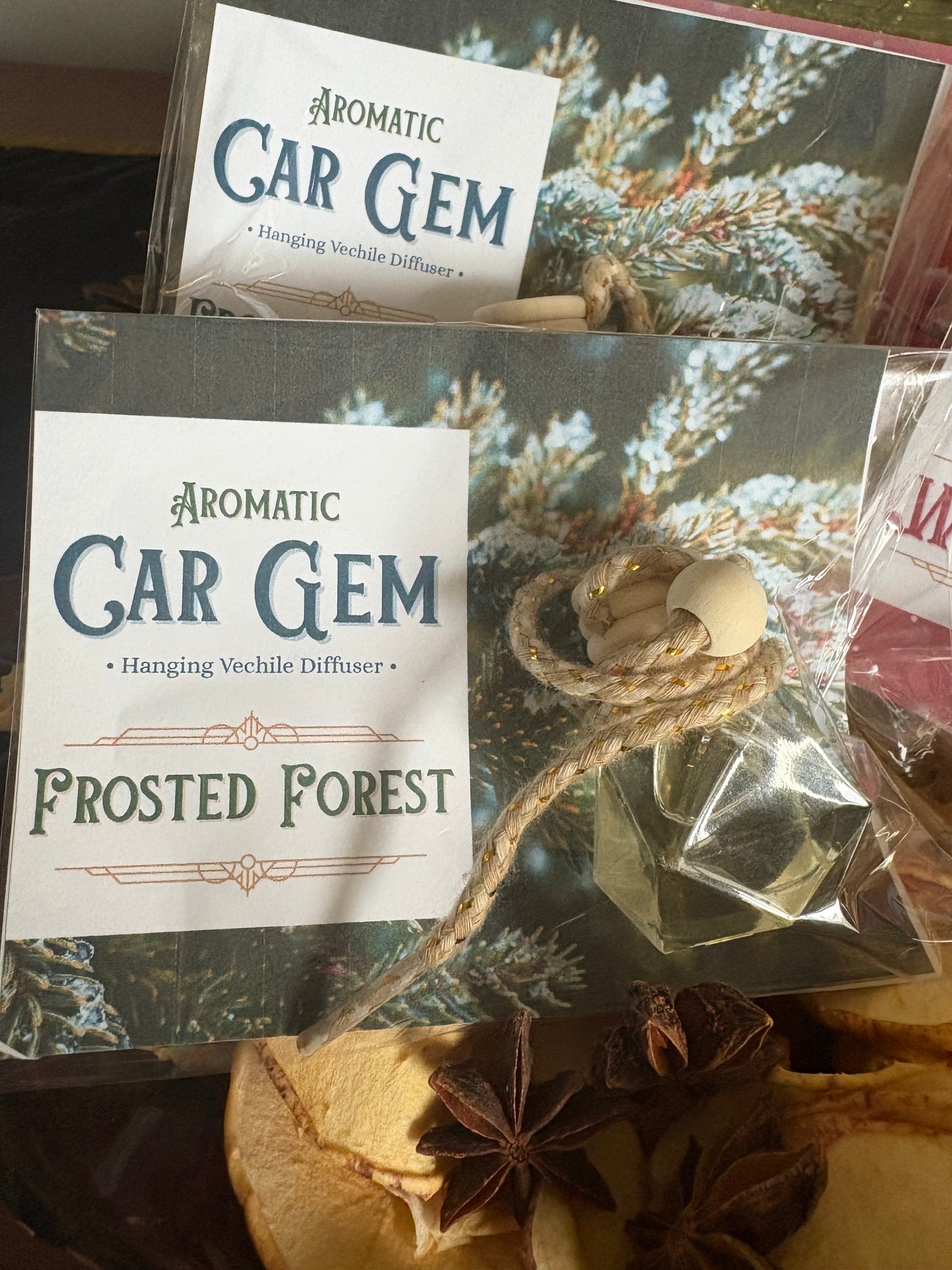 Frosted Forest Car Gem
