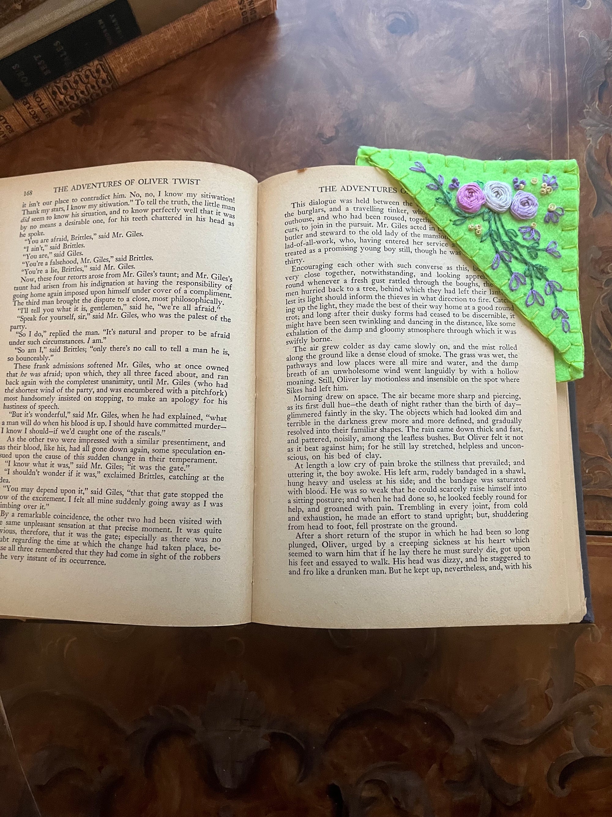 Embroidered Bookmark